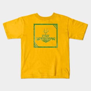 G'day Gridiron - Green Logo Kids T-Shirt